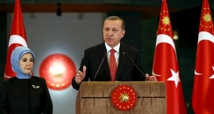 Turkey`s Erdogan challenges accusers to prove it buys energy from Islamic State